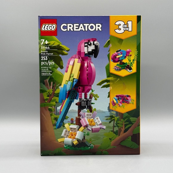 Lego Other - Lego #31144 Exotic Pink Parrot Creator 3-in-1 Retired Brand New Sealed